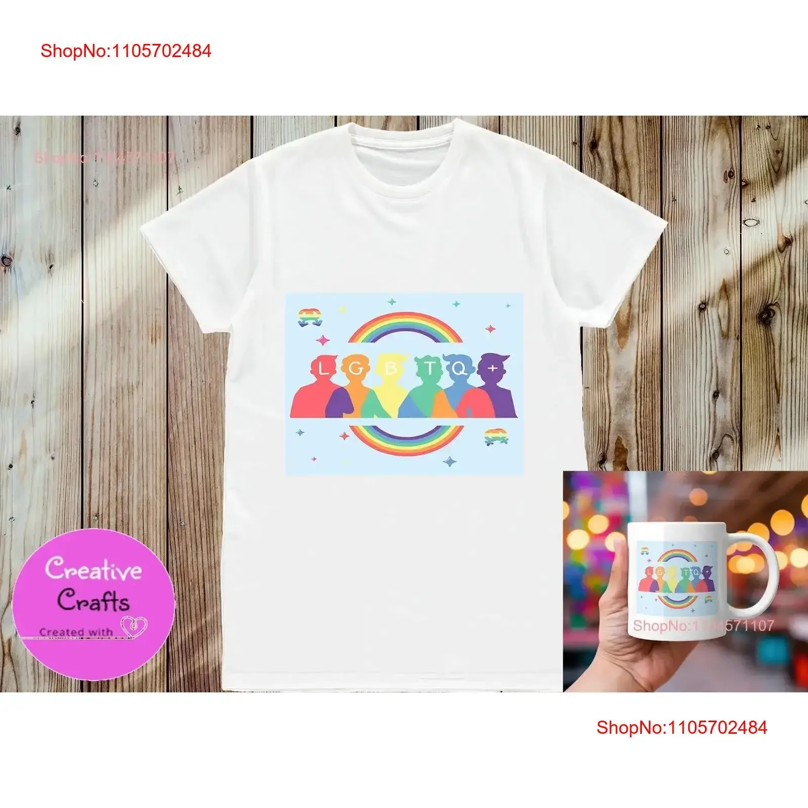Pride Connecting People White Classic T shirt d 11oz Cup LGBTIQA vintage Washed Breathable Top For Everyday Wear Comfortable