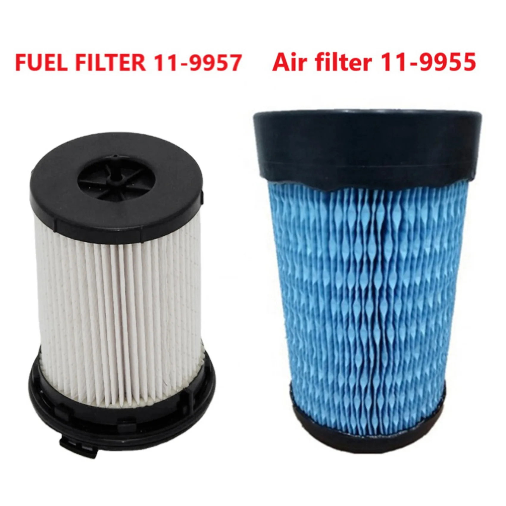 2PCS 11-9957 & 11-9955 Air Filter Combination Fuel Filter Oil Change PM Kit for Thermo King Refrigeration