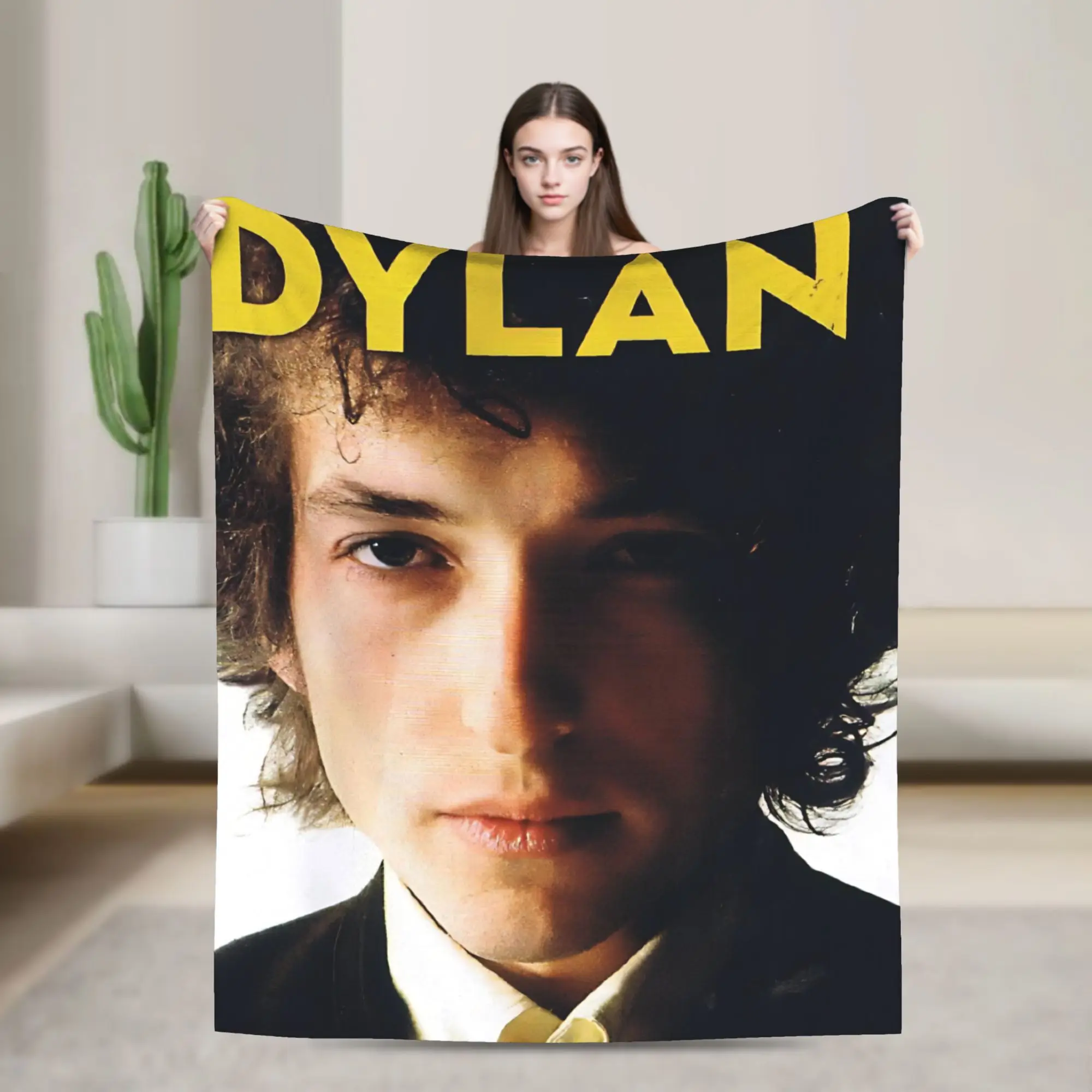 Bob Dylan Singer Blanket Ultra Soft  Throw Blankets for Bed 50x60 Inch Multi-size Rug Piece