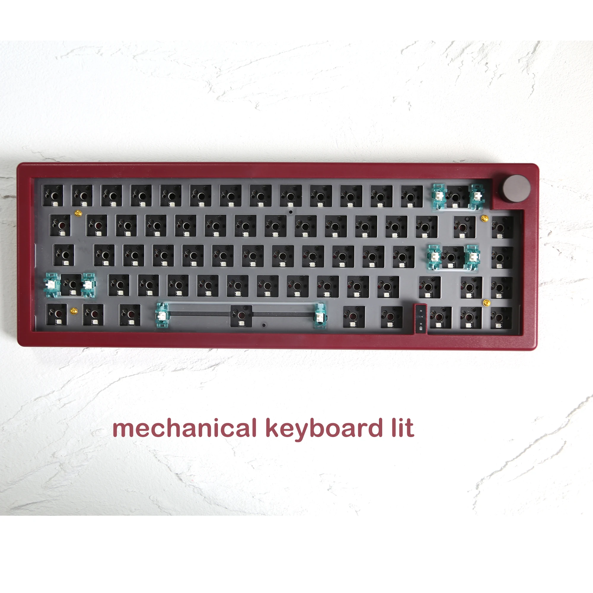 Gmk67-メカニカルキーボードキット65%,Bluetooth,2.4g,ワイヤレス