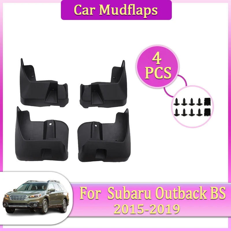 

Car Mudguards Parts For Subaru Outback BS MK5 5th 5 2015~2019 Front Rear Mudflaps Fenders Flare Cover Guard Auto Mud Accessories