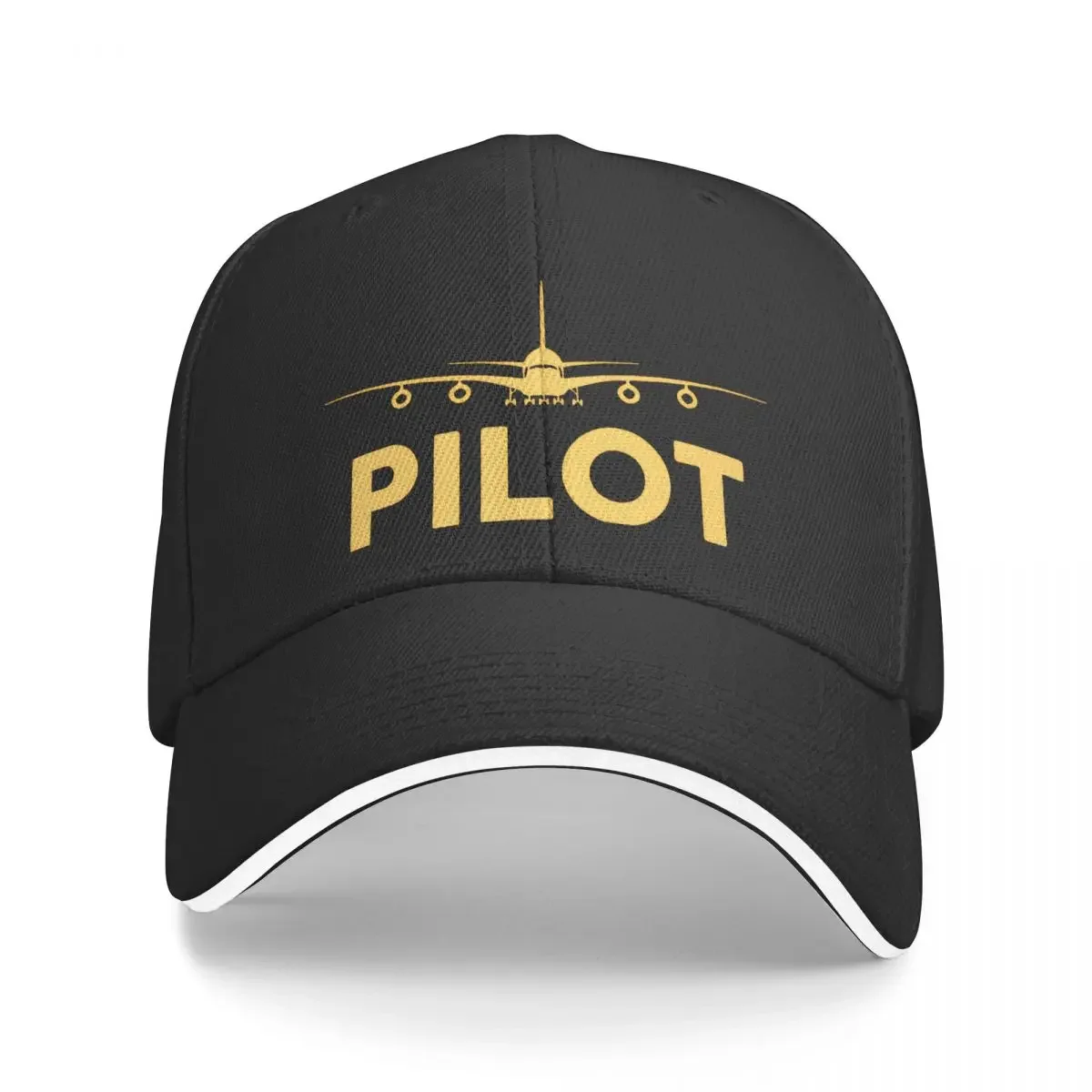 Born To Fly PILOT Dad Hats Pure Color Women's Hat Cycling Baseball Caps Peaked Cap