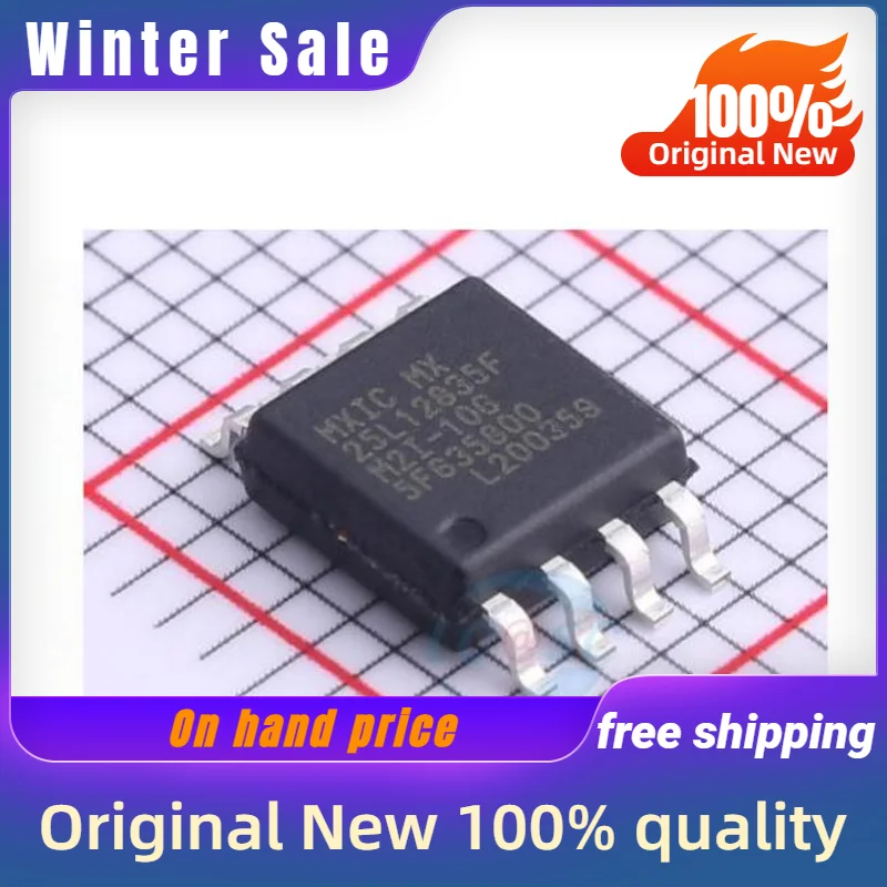 10PCS New original MX25L12835FM2I-10G SOP-8 quality goods