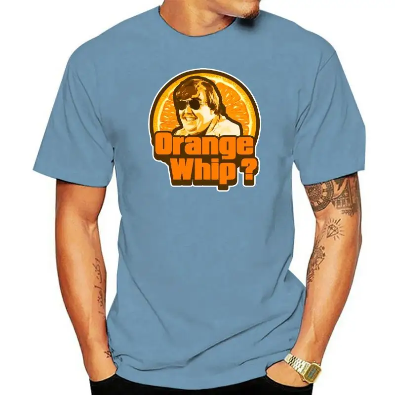 Orange Whip ? T Shirt Orange Whip Blues Brothers John Candy John Belushi Dan Akroyd 1980 Movie Fan Art Fan Dom Orange