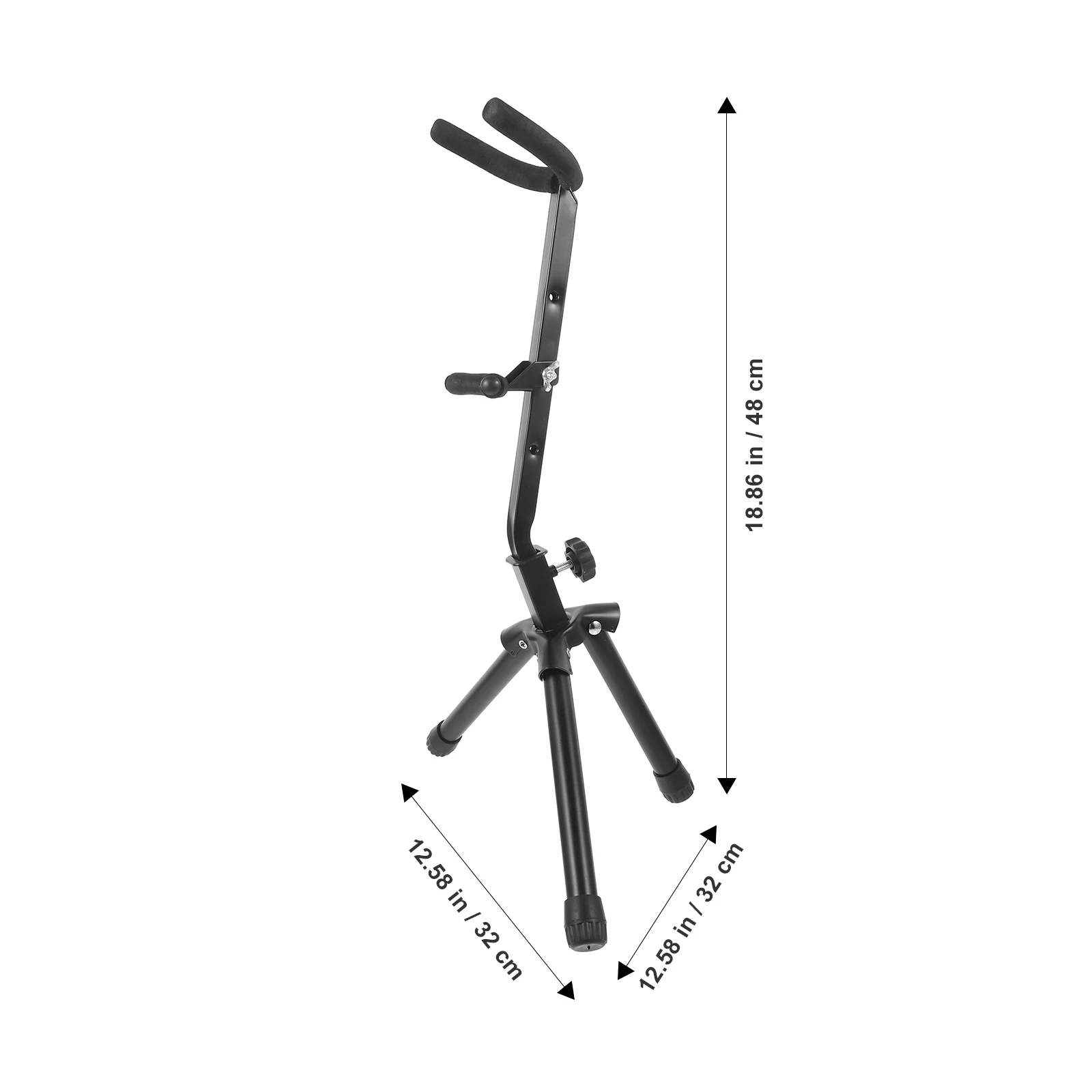 

Saxophone Stand Holder Floor Instrument Rack for Alto Tenor Display Storage Portable Music Accessories Support Stable