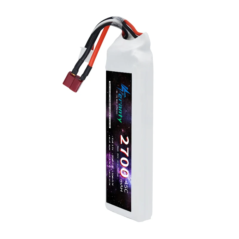 TERANTY 2S Lipo Batterij 7.4V 1500/2200/2700/3000/3300/4200/5200/6000/6800/7800/8800/10400mAh Voor RC Model Speelgoed Vliegtuigen Boot Auto