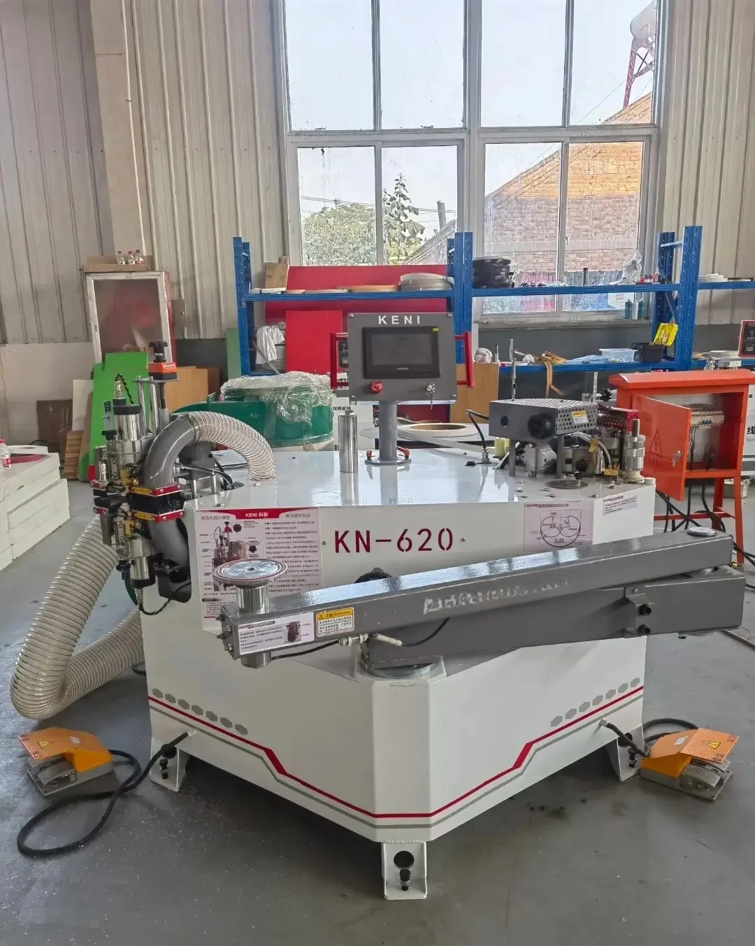 Semi-Automatic Edge Banding and Trimming Machine Curve Edge Banding Machine Wood Edge Banding Machine