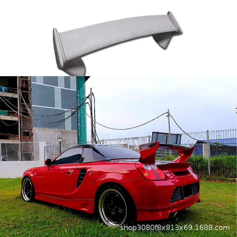 

Для Toyota MRS MR2 ZZW30 TRD праймер заднее крыло модифицированное смола армированное стекловолокном пластиковое заднее крыло с высокой ножкой