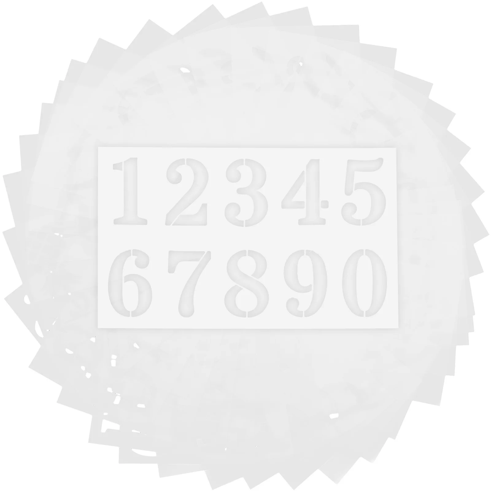 

1Set Letter Stencils Reusable Plastic Templates for Wood Painting Crafts Home Walls Floors American Flag