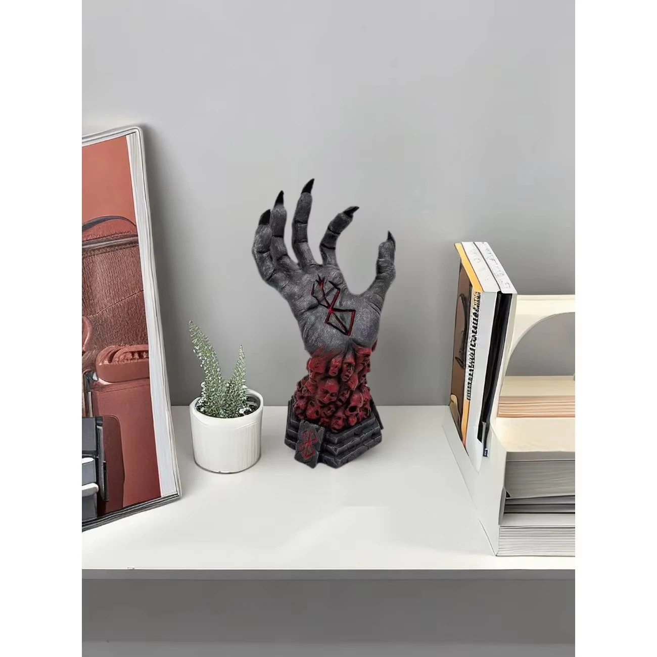 Figura Berserk de la mano de Dios, figura Berserk de 25cm, modelo de colección de mano de Diablo, juguete de Anime, estatuas de mano de bruja gótica, regalo