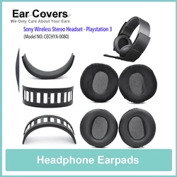 PS3 PS4 CECHYA-0080 Earpads For Sony PlayStation3 PlayStation4 CECHYA0080 Wireless Headphone Earcushions