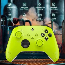 Manette de jeu sans fil avec capteur gyroscopique 6 axes, manette de jeu, contrôle de vibration, joystick, contrôleur pour touristes, PC, Xbox One, Xbox Series X, S, 2.4G