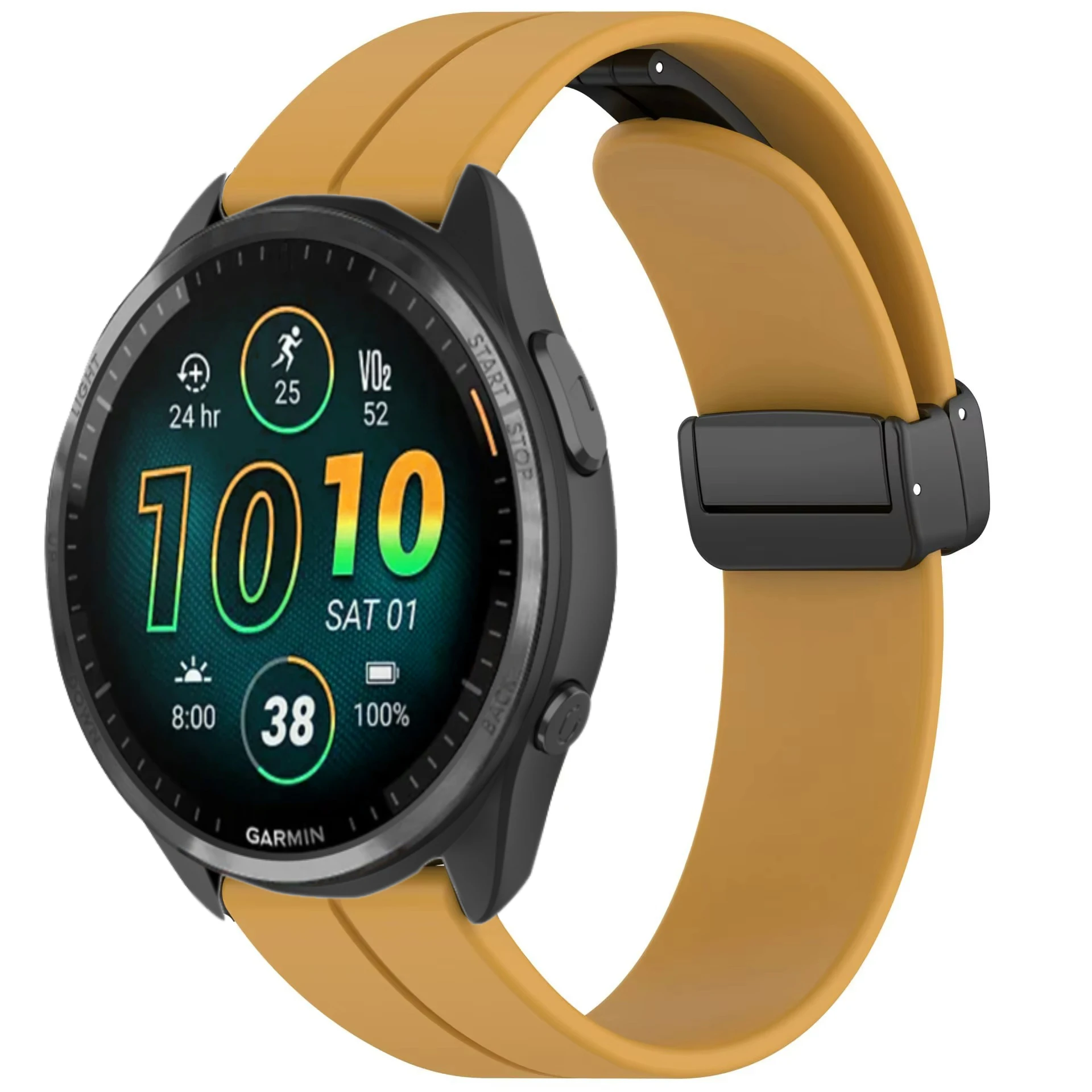 20 مللي متر 22 مللي متر سيليكون الفرقة ل Garmin Forerunner 55 645 165 245 965 255 الرياضة معصمه ل Garmin Venu 3 2/Vivoactive 5/Active 5