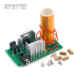 Mini Tesla Coil DIY Kit DC 15-24V 15W Tesla Music Coil Plasma Speaker Electronic Kit Arc Plasma Scientific Toy