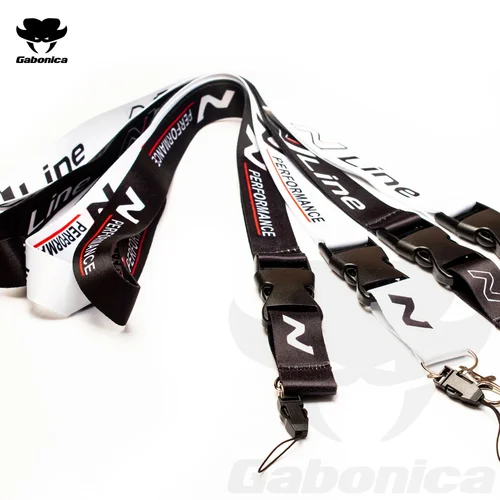 Imagen 2 del producto Cordón para llavero de coche, correas para el cuello, llavero de coche para Hyundai N Performance Creta Azera Eon Kauai i10 i20 i30 Fastback i40 ix35