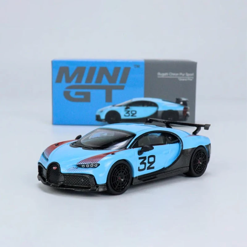 Scala 1:64 Bugatti VGT Vision Gran Turismo Simulazione Modello di auto in lega Display statico Giocattolo da collezione Decorazione regalo Souvenir