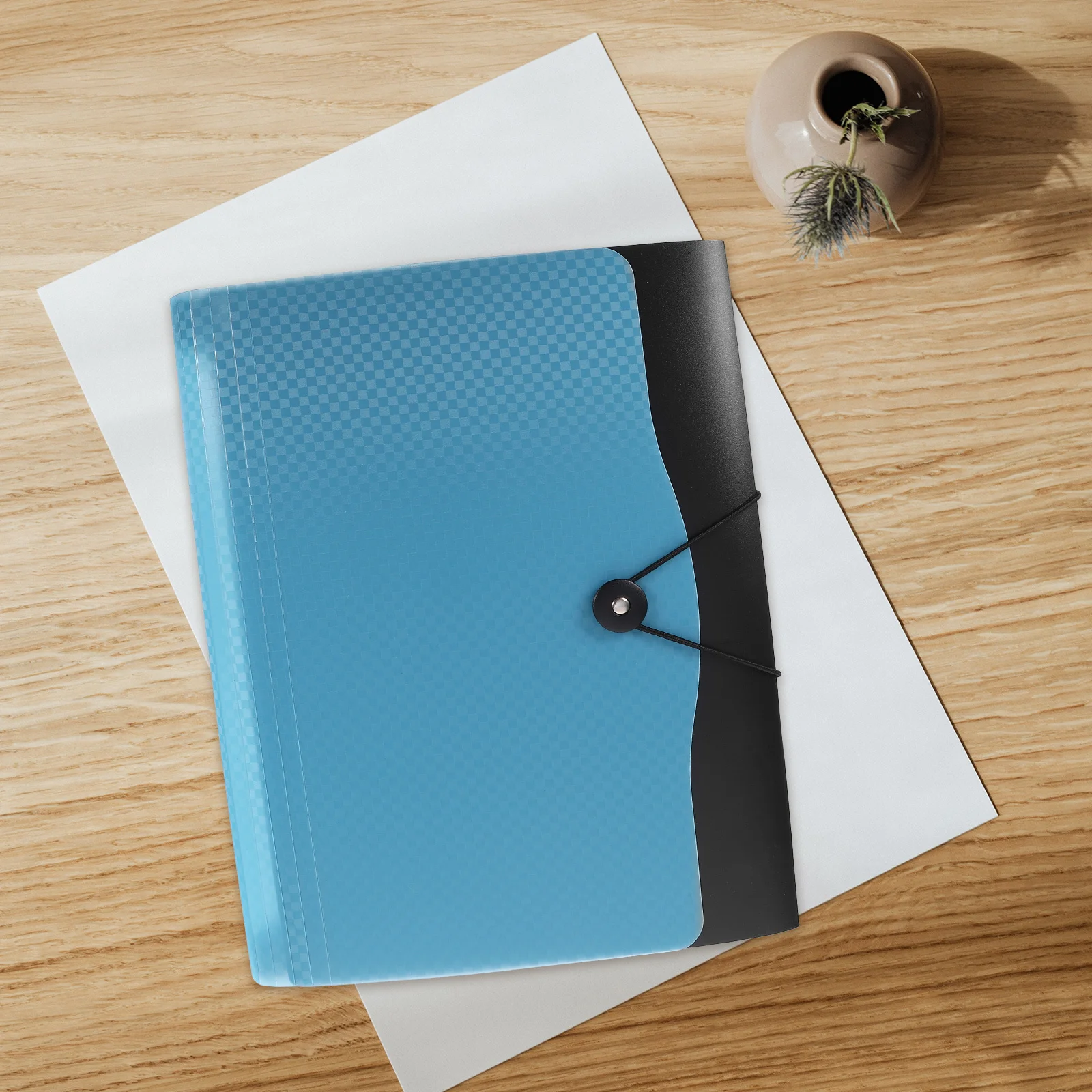 大容量フォルダーオフィス文書整理バインダーPPオーガナイザーと収納