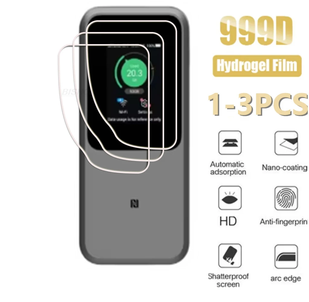 

1-3 Pcs For For ZTE U50 Pro MU5120 Portable WiFi 5G Hydraulic HD Soft Hydrogel Film Full Protective Screen Protector Cover