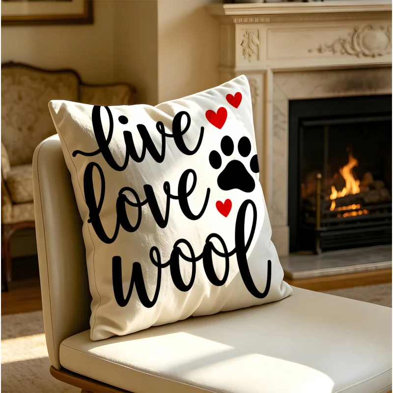 Coussin décoratif 18,18 pouces, coussin imprimé avec des personnages de télévision, comprend un noyau de coussin pour canapé, chambre à coucher, décoration de la maison