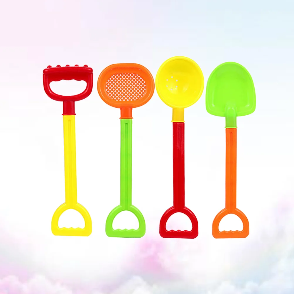 

4pcs Kid Sandbeach Toys Sand-Excavating Tools Toys for Kid Child Boy Girl (Random Color) Child Sandbeach Toy