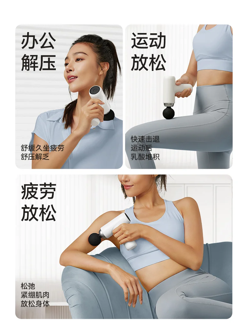 

Подходит для мини-пистолета для фасции, мини-маленького массажера для мышц, электрического пистолета для шеи, инструмента для релаксации для мальчиков и девочек, пистолета для мышц