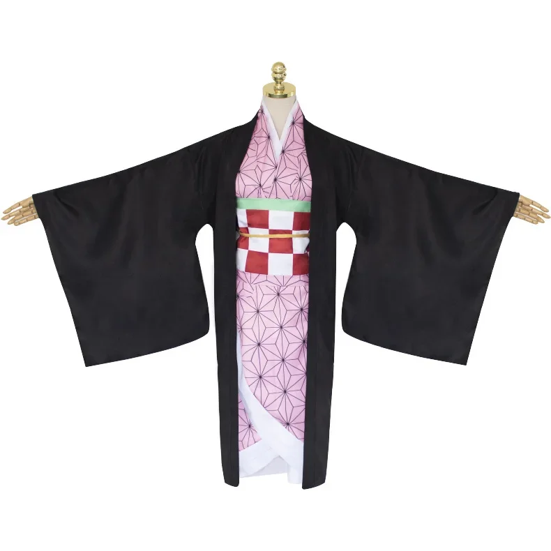 

Cosplay Nezuko Kamado Costumes Kimetsu No Yaiba Cosplay Costumes Japan Anime Kimono Comic Con Dress Wig