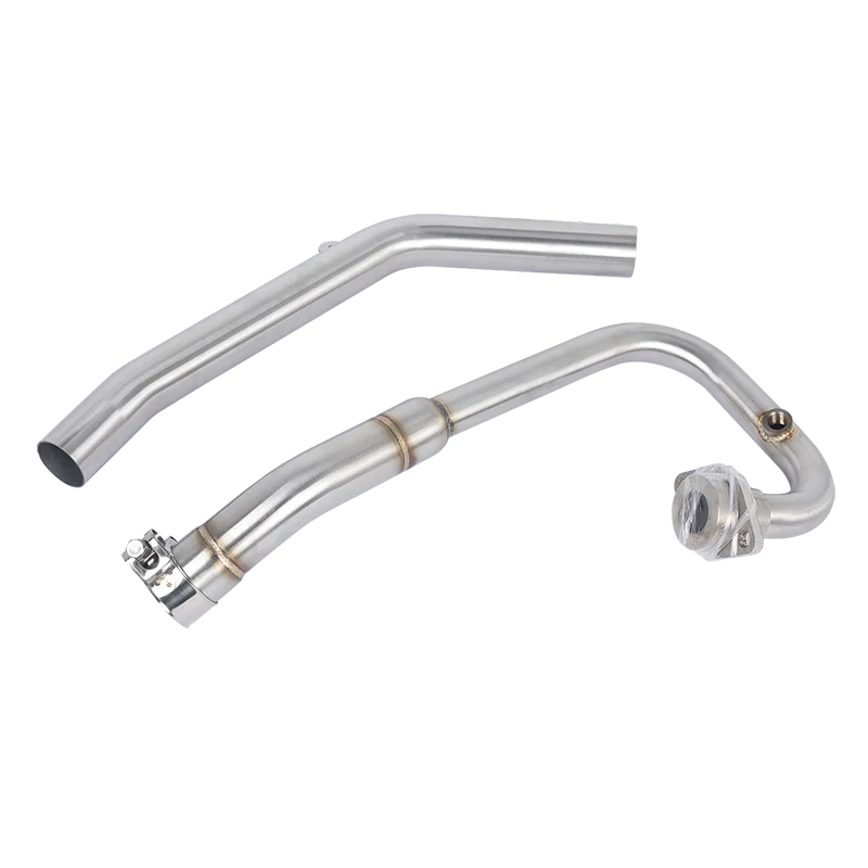 For CFMOTO Papio 125 XO-1 XO-2 XO Baboon Racing 2023 2024 Motorcycle Exhaust Escape Systems Stainless Link Pipe Original Muffler
