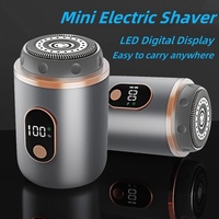 Mini Electric Shave Type-c Charging Rechargeable Men Razor Comfortable Travel Mini Beard Body Hair Trimmer Pocket Razor