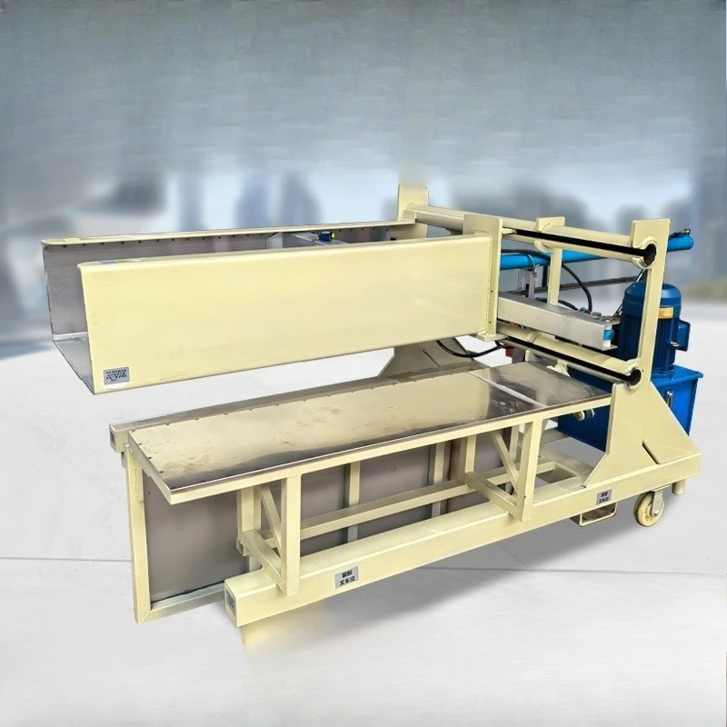 

Horizontal hydraulic garment baler semi-automatic sponge down jacket quilt compression bagging machine woven bag