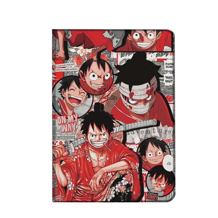 Anime Luffys Cool O-Ones Pieces For Case Luxury Silicone For iPad Pro11 12.9 inch 2022 iPad 10.2 Air 4 5 10.9 Mini 4 5 6  9.7th