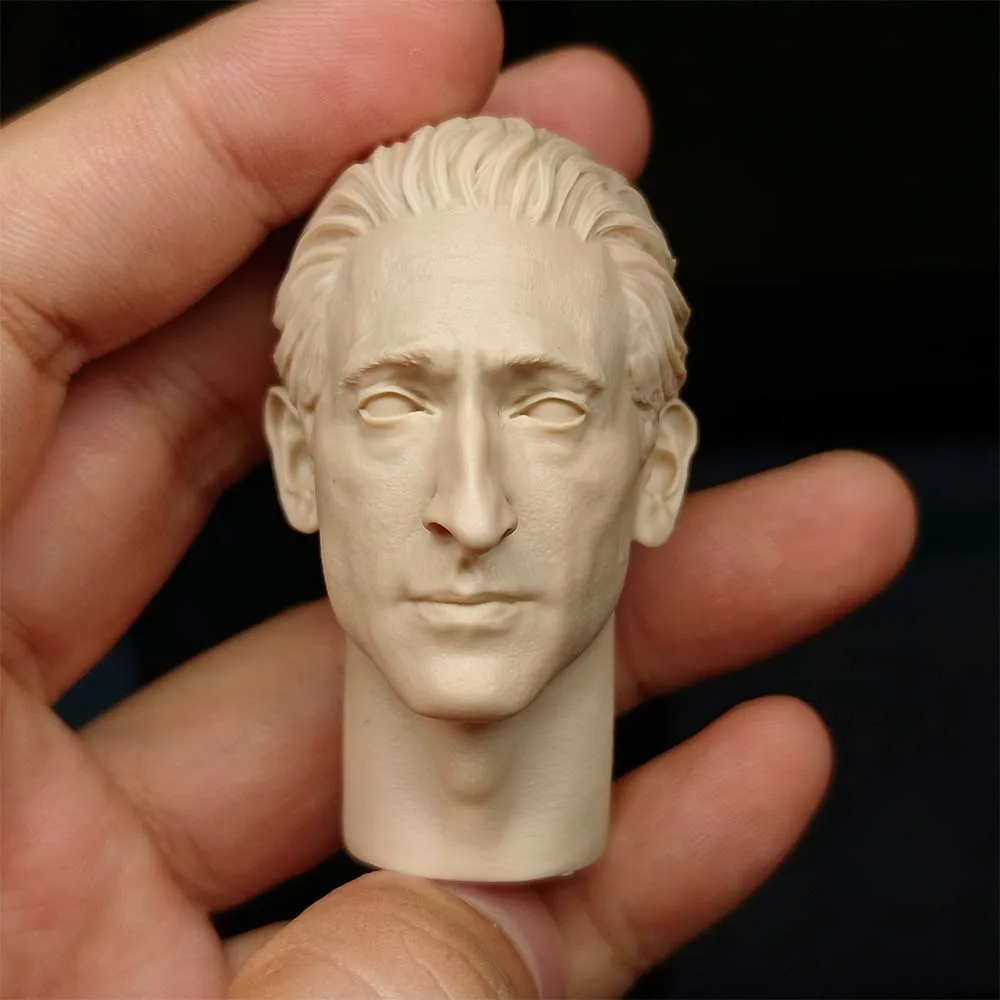 

1/6 Die-cast Resin Model Assembly Kit (Adrien Braudy) Colonel's Head Sculpted Model Toy (55mm) Unpainted Free Delivery