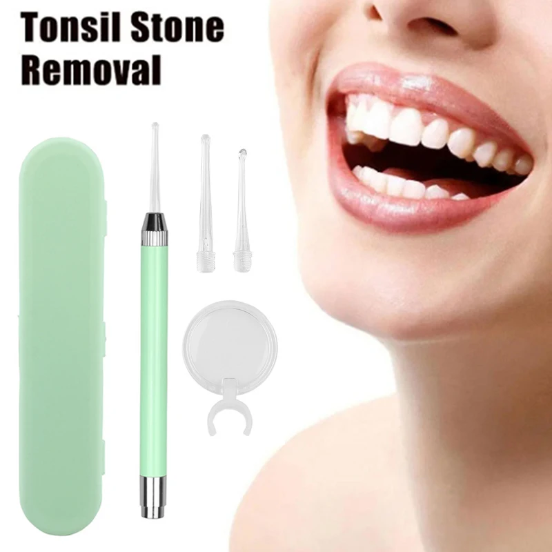 

Luminescence Tonsil Stone Removal Ear Wax Remover Tool Mouth Cleaning Care Tools Tonsil Stone Remover Health Care