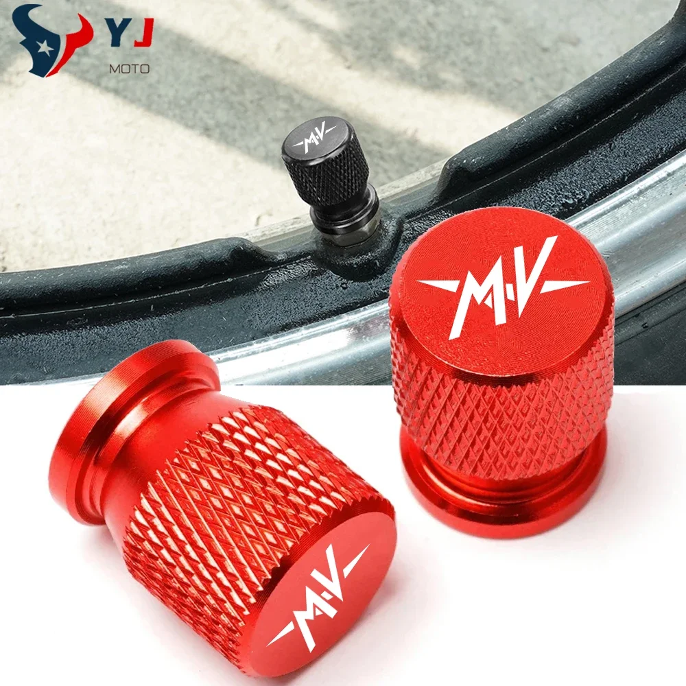 For MV Agusta F3 675 800 Brutale 920 800 1000 1090 Turismo Veloce RC Dragster Motorcycle Accessories Wheel Tyre Valve Stem Cap