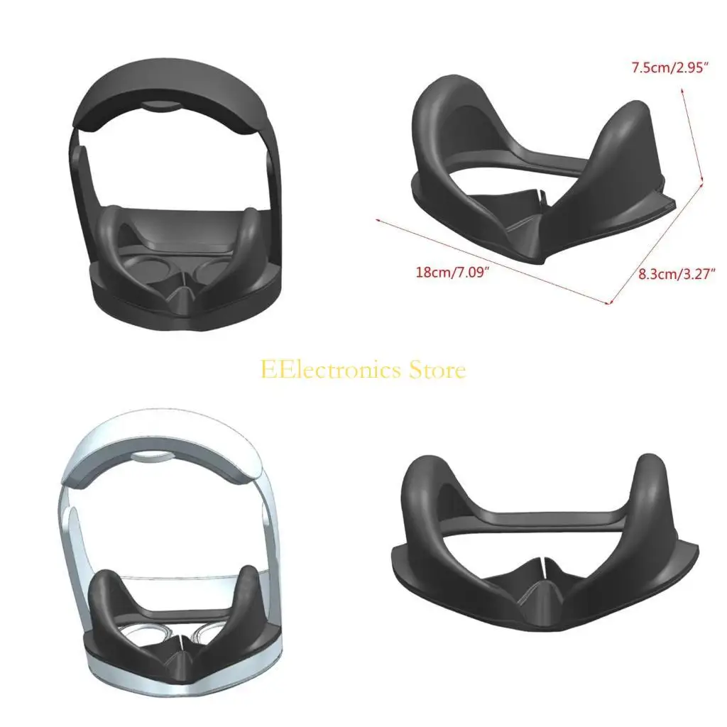 

B03C Накладка на маску для глаз для гарнитуры защита от пота, блокирующая крышку для глаз, аксессуары для