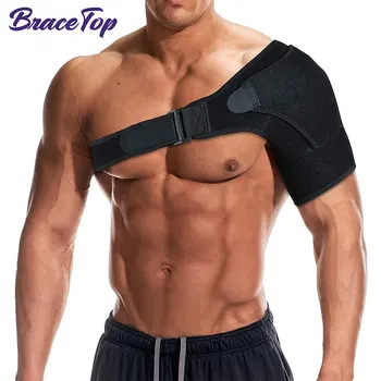 Adjustable Shoulder Support Brace with Pad 1