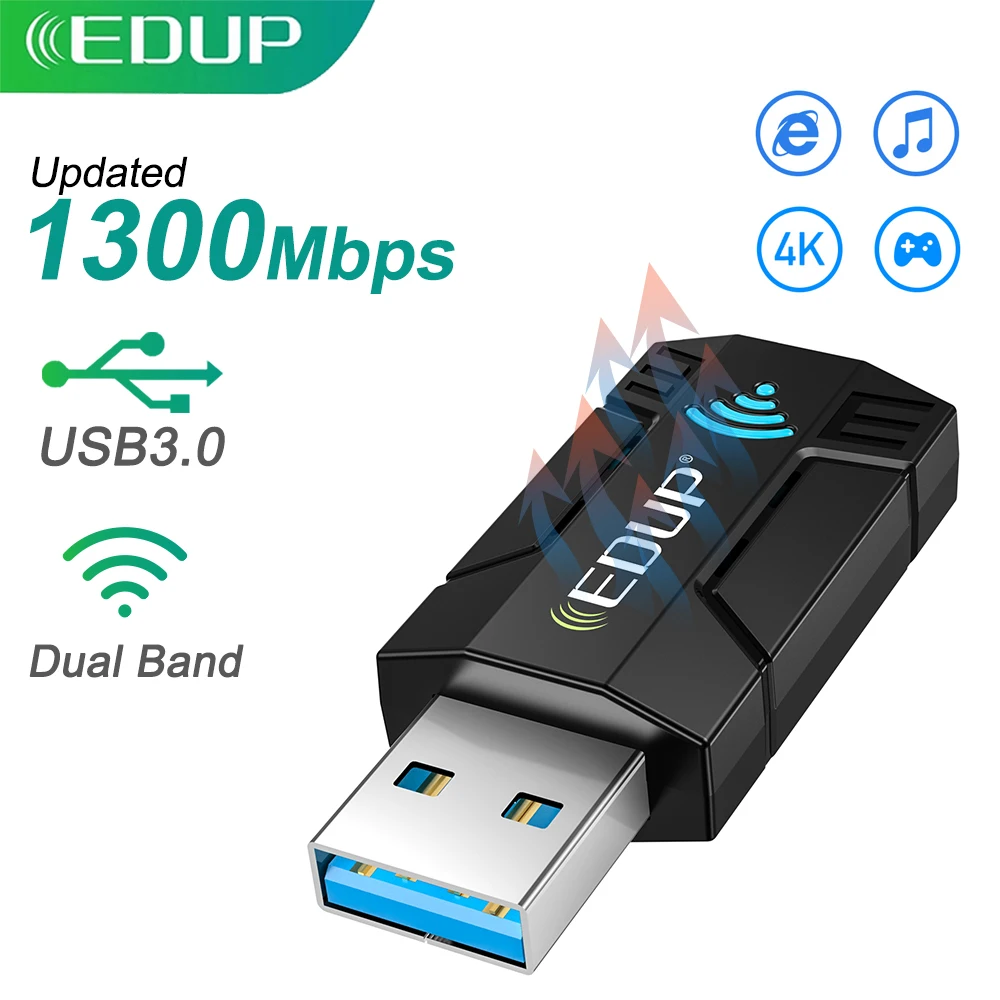 Мини USB Wi-Fi адаптер 2,4 Мбит/с 802.11ac