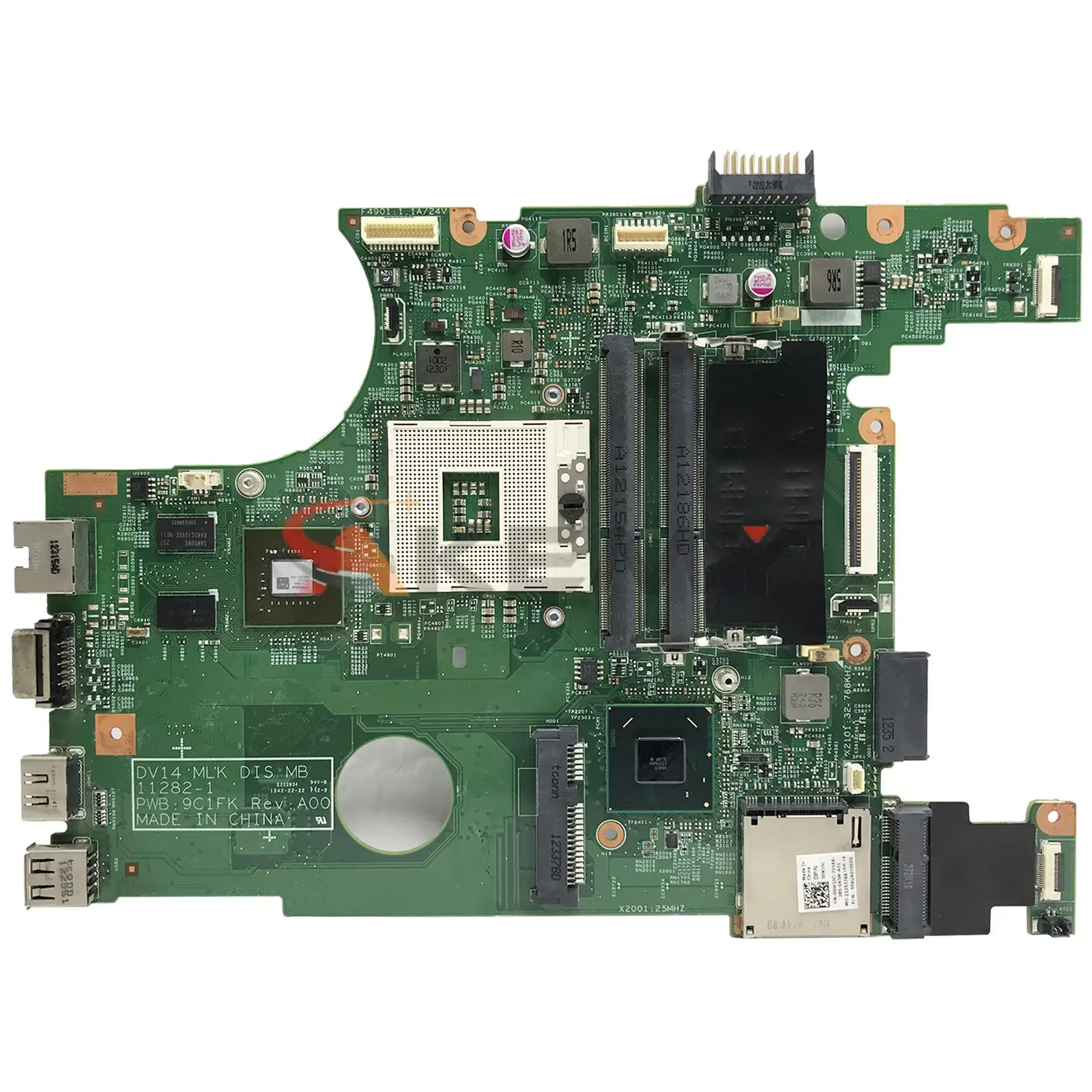 For DELL Inspiron 3420 Laptop Motherboard 11282-1 SLJ8F N13M-GS-S-A2 DDR3 Notebook Mainboard CN-0P7RC5 0P7RC5