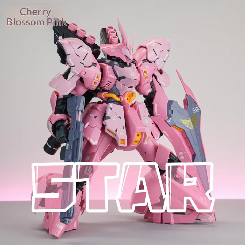 In Magazzino Star Rg Shahlabi Sakura Polvere 1/144 Modello di Montaggio Action Figure Mecha Desktop Ornament Collection Giocattolo Regali