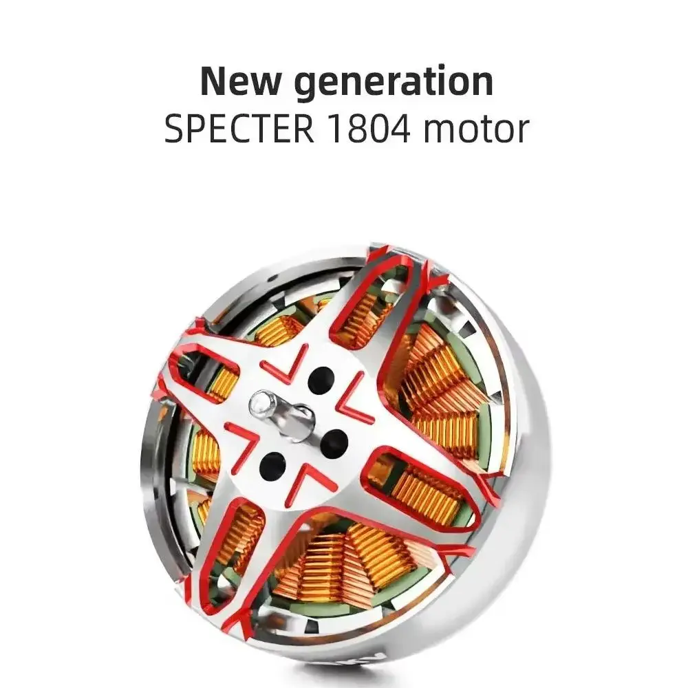 AeroParts4PCS HGLRC SPECTER 1804 Brushless Motor 2450KV 4S 3500KV 6S