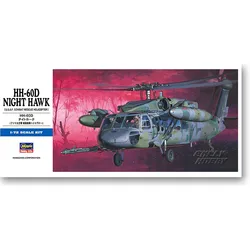 Hasegawa 00437 Static Assembled Model Toy 1/72 Scale For American HH-60D Nighthawk Search and Rescue Helicopter Model Kit