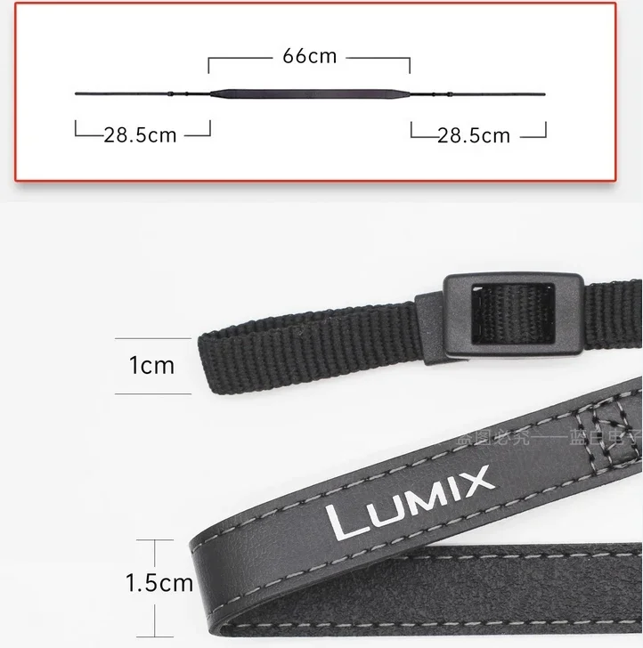 Original Universal Camera Strap para Panasonic, Micro Câmera SLR pequena, LUMIX GX7, G Series