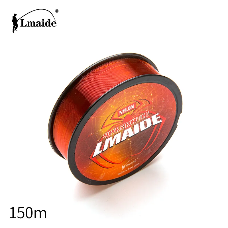 Leimaide 150m 2lb-43lb Nylon Vislijn Super Sterke Japanse 100% Nylon Niet Fluorocarbon Vislijn Accessoires