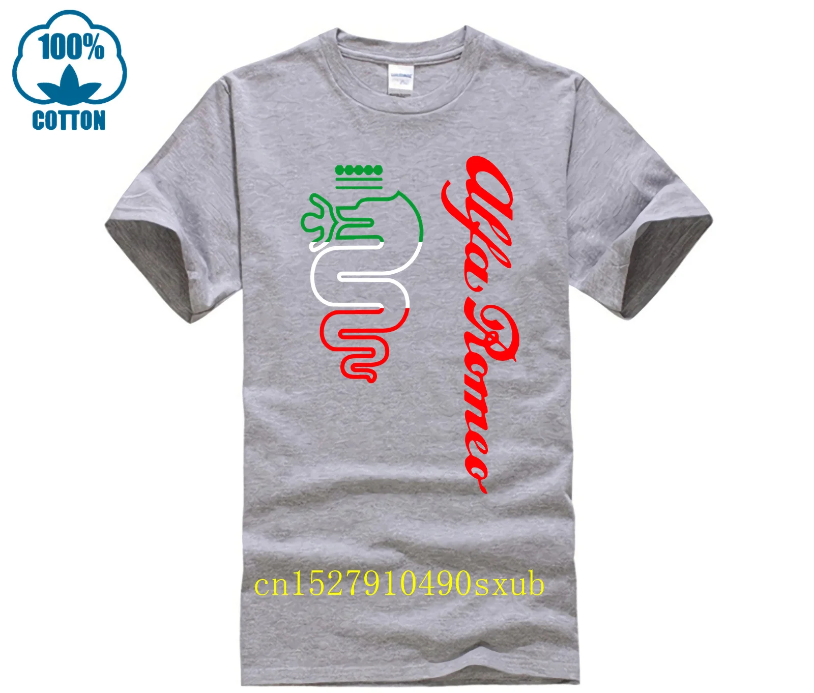 High-Quality-Tees-Crew-Neck-Men-Short-Sleeve-Details-About-T-Shirt-Alfa-Romeo-Auto-Car