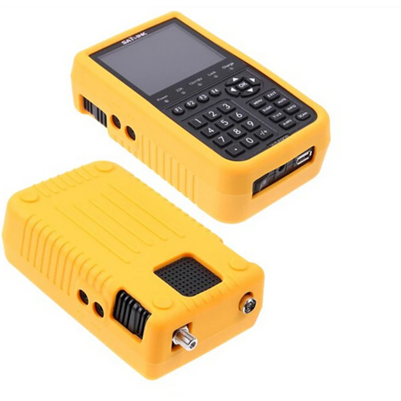 Satlink WS-6909 3.5 بوصة DVB-S & DVB-T Combo Signal Finder، WS 6909 مقياس إشارة الأقمار الصناعية الرقمية والأرضية #6