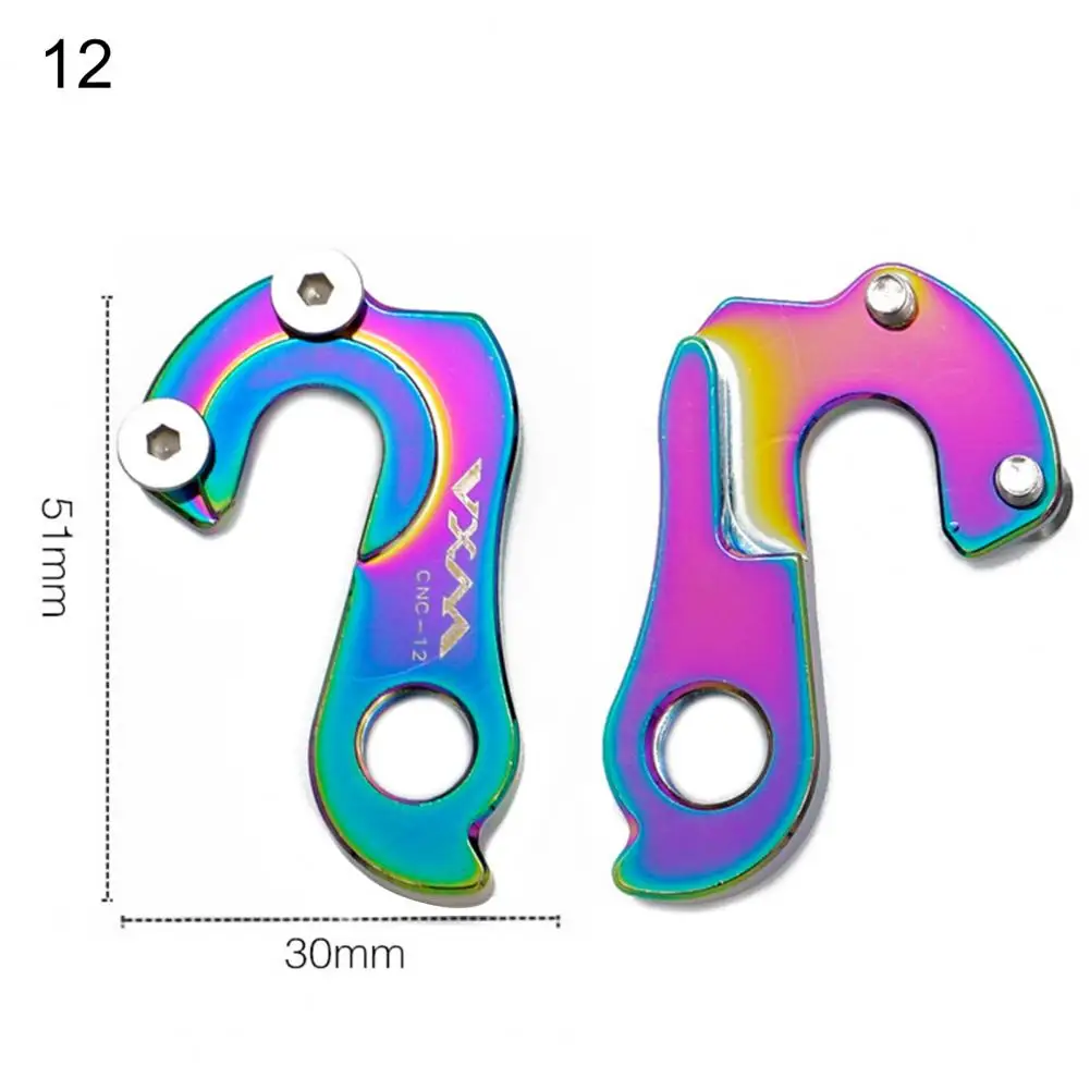 Colorful Rear Gear Derailleur Hanger Bike Tail Hook For Bicycle Петух На Велосипед Gancheira De Cambio Bike Derailleur Hanger