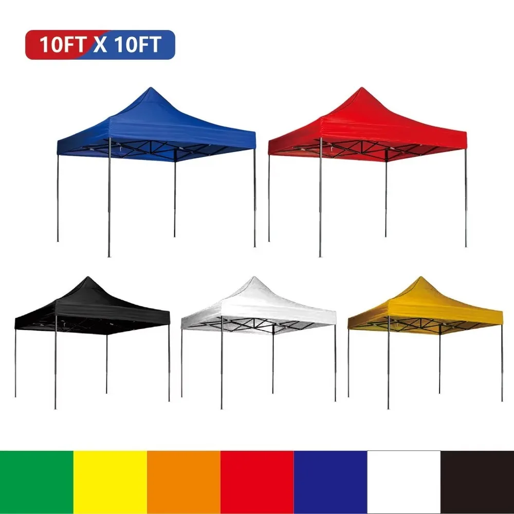 10x10 Waterproof Fire Retardant UV Resistant Canopy Tent Easy Installation Advertising Promotion Tent for Hotels &