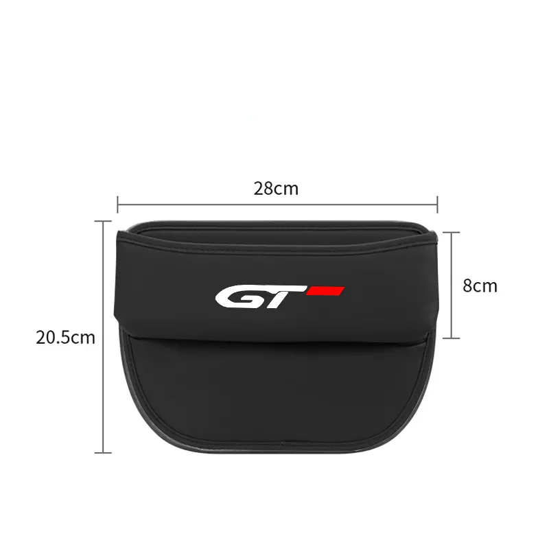 Car Seat Organizer Crevice Storage Box Car Organizer Gap Slit Filler Holder for Peugeot gt gti gtline 508 5008 3008 208 2008 308