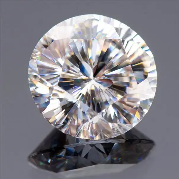 

Moissanite Stones Round Shape Special Sakura Cutting VVS1 D Color Vvs1 for Jewelry Materials with GRA Certificate