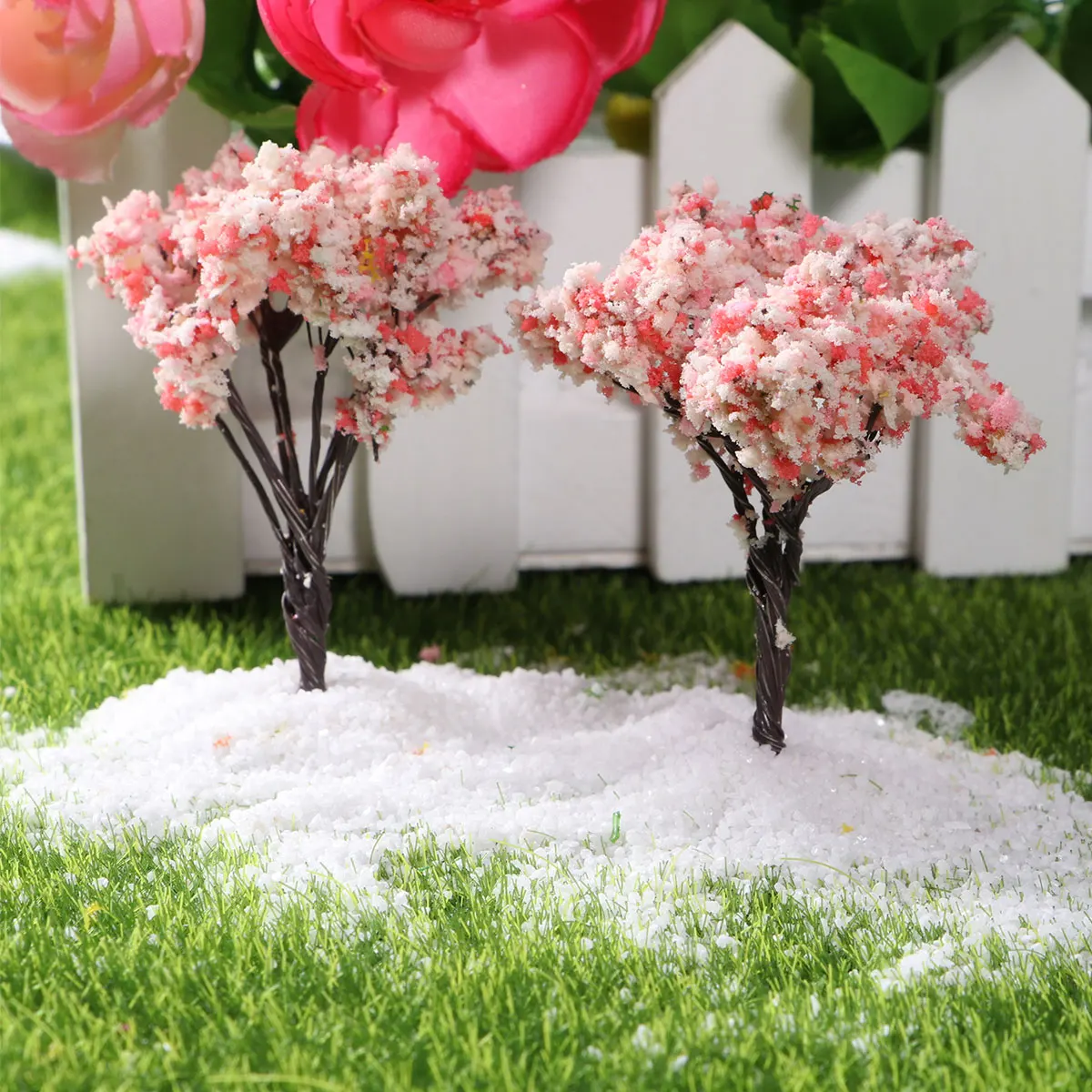 

10pcs Simulation Tree Micro Landscape Mini Trees For Terrarium Garden Decorations Fairy House Party Decoration Container Mini