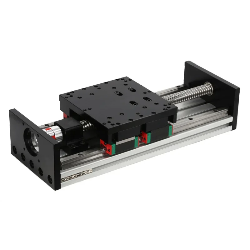 

HPB011 linear guide module sliding table 300MM widened precision cross ball screw SFU1605/1610 Heavy double track linear guide